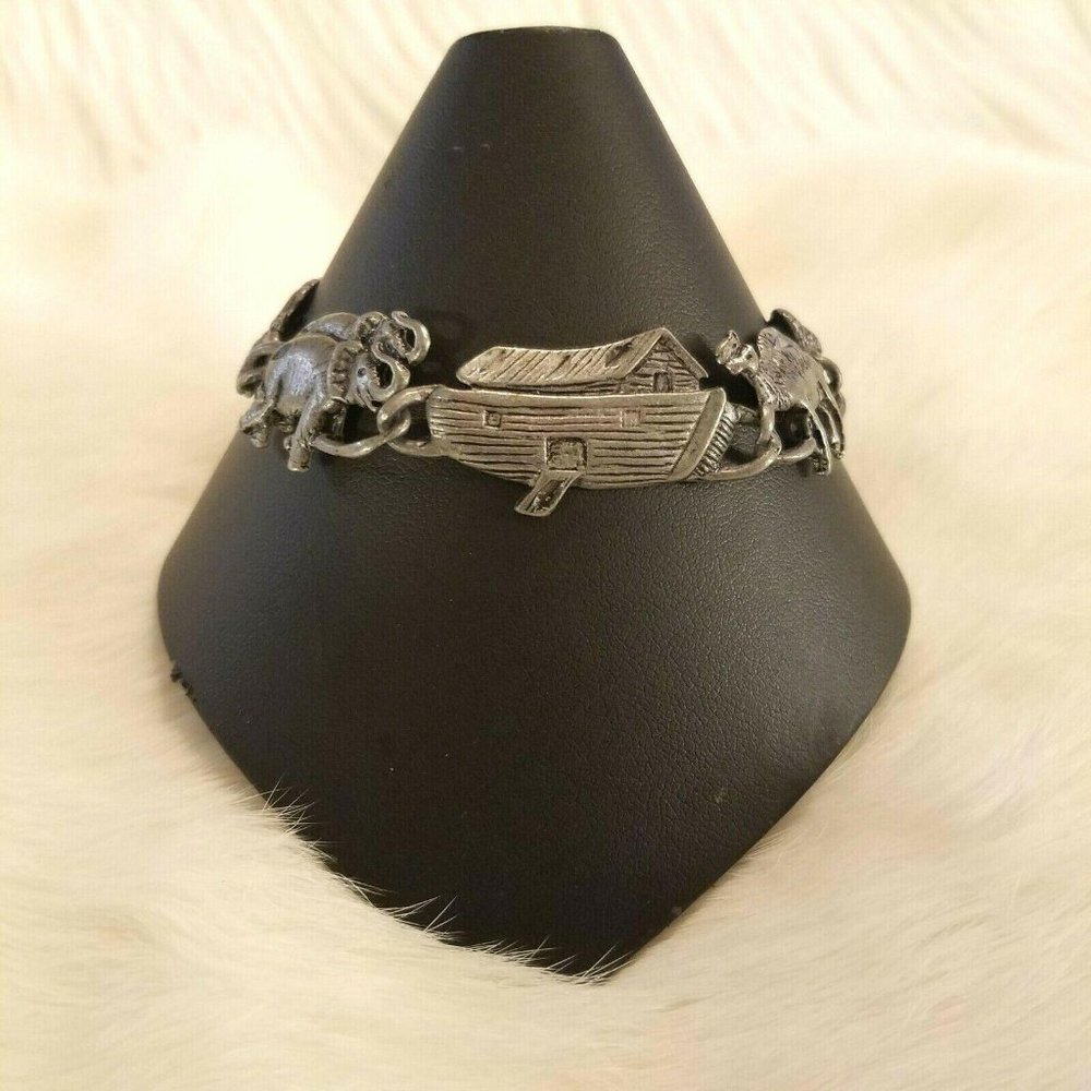 NOah’s Arc‎ Pewter Animal Bracelet 2770
